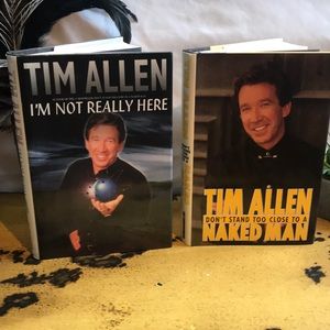 Two Tim Allen Biographical Books